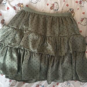 👒 Japanese brand polka dot skirt